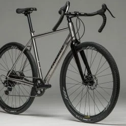 Framed BIKES Basswood Titanium Gravel Bike W/ Carbon Wheels