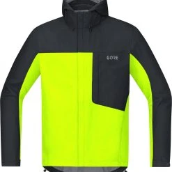 Jackets Gore Wear C3 Gore-Tex Paclite Hooded Bike Jacket Mens