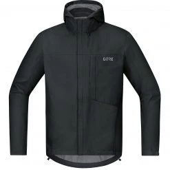 Jackets Gore Wear C3 Gore-Tex Paclite Hooded Bike Jacket Mens