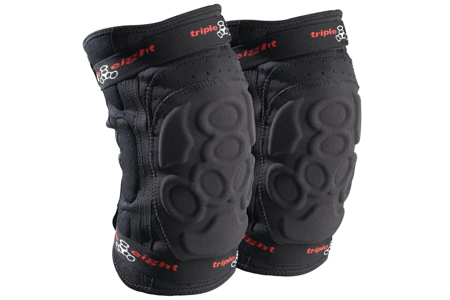PARTS / ACCESSORIES Triple 8 ExoSkin Knee Bike Pads Mens 4 PARTS / ACCESSORIES Triple 8 ExoSkin Knee Bike Pads Mens